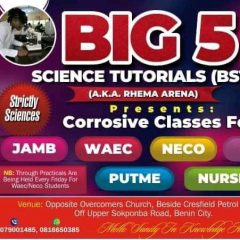 BIG 5 SCIENCE TUTORIAL (BST)